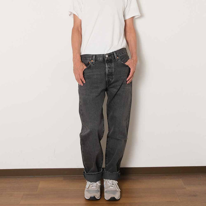 Levi's - 501® ORIGINAL JEANS - Black Used - 501-3783