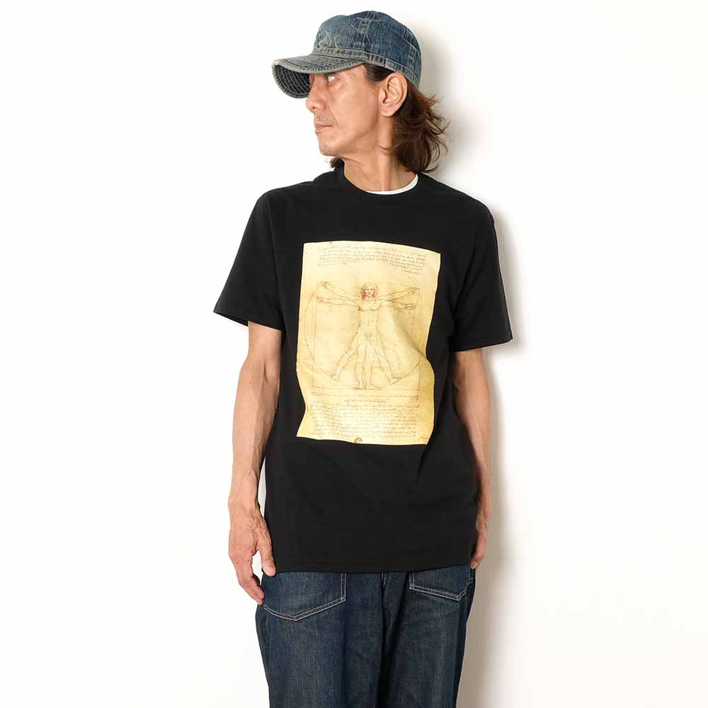 SUNNY SPORTS - JERZEES - S/S TEE - VITRUVIAN MAN - JZ26S004