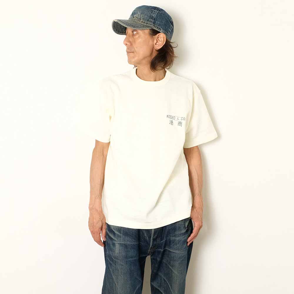 TAILOR TOYO - KOSHO & CO. SLUB YARN T-SHIRT - 一番 - TT79713