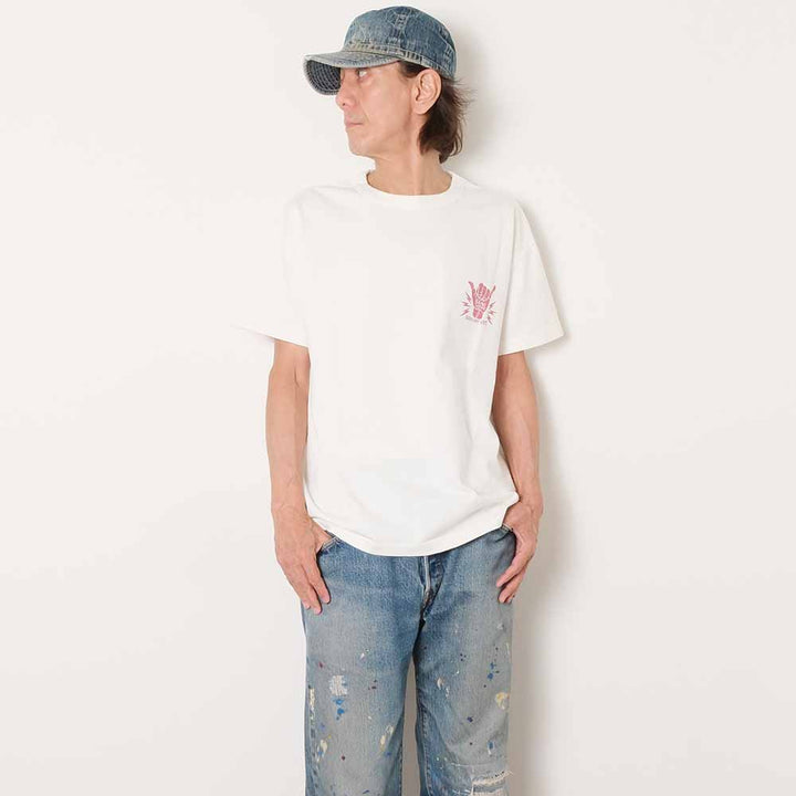 BARNS - GOAT T-SHIRT - HANG LOOSE - BR-26313