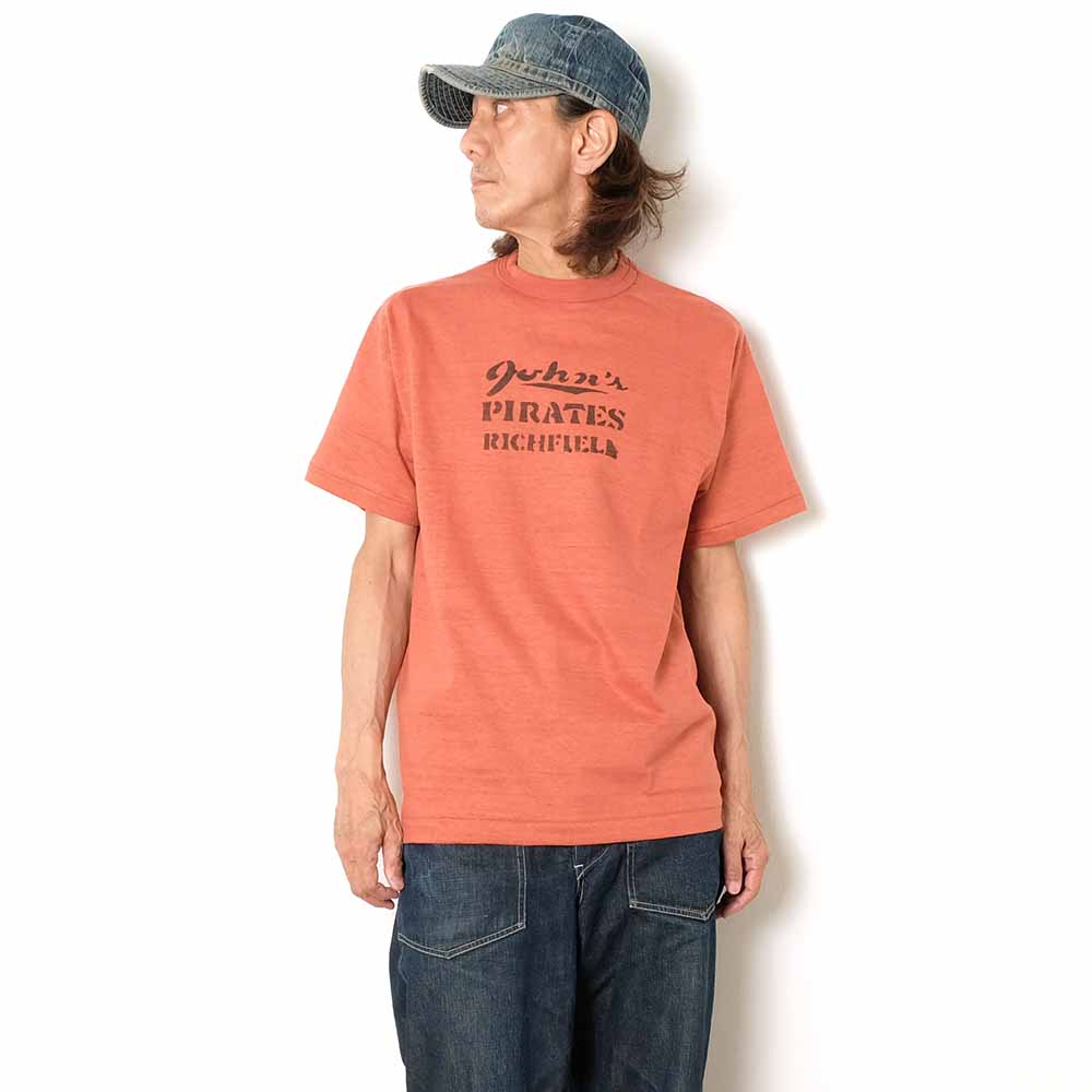 WAREHOUSE - Lot 4601 - S/S T-SHIRT - PIRATES - 4601PIR-26