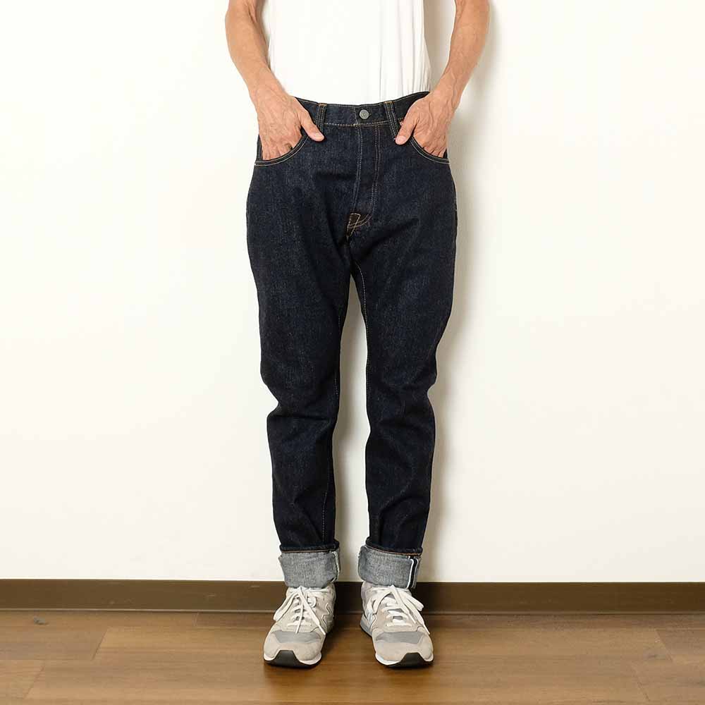 pure blue japan - 14oz. INDIGO RELAXED TAPERED - XX-019