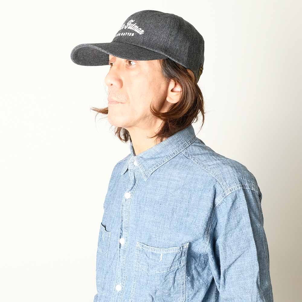 Mr.FATMAN - ARMY TWILL LOGO CAP - 5253004