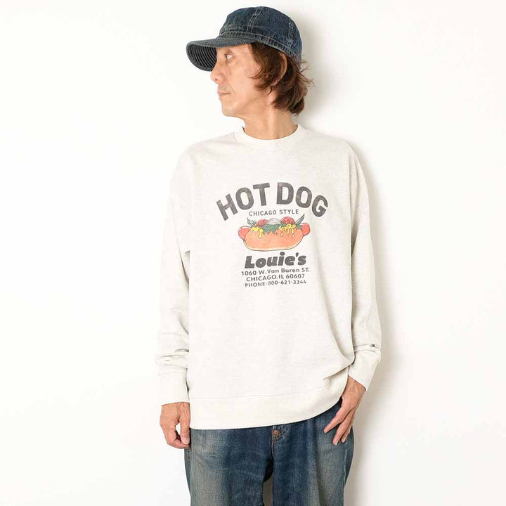 UNIVERSAL OVERALL - Crew Neck Sweatshirt - HOTDOG - U2533250-B