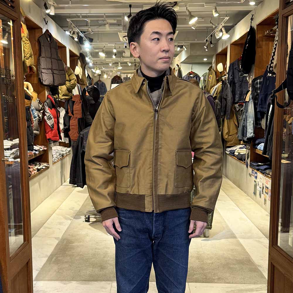 BUZZ RICKSON'S - AVIATION ASSOCIATES - JUNGLE CLOTH A-2 - BR15767