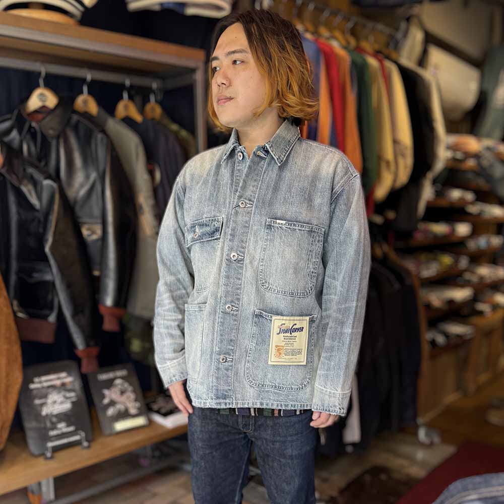 UNIVERSAL OVERALL - COVERALL - VINTAGE LIGHT WASH - HT2433400-B