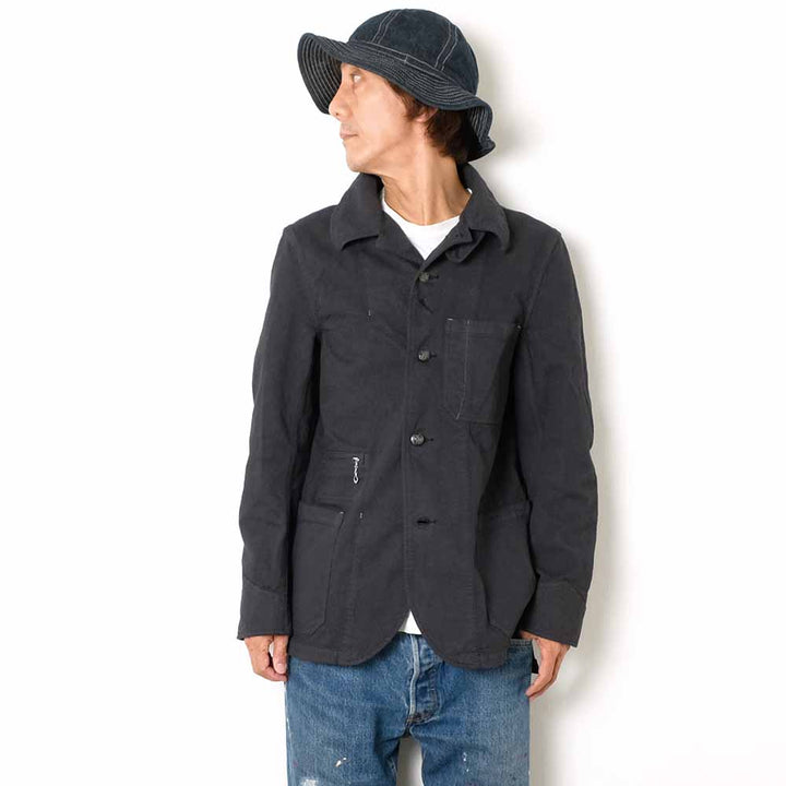 Soundman - Coverall Jacket - Birmingham - Sashiko Style Dobby - M374-454Y
