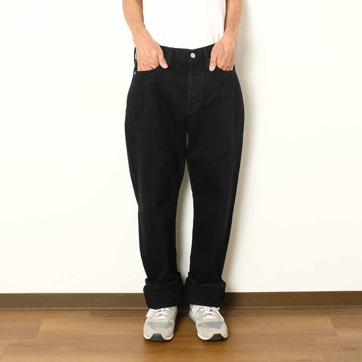 MOMOTARO JEANS - #100 STRAIGHT - KYOTOMONTSUKI DYED - MMJE6401