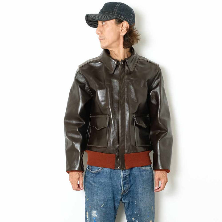 Buzz Rickson's - Type A-2 CONTRACT No.W535 ac-21996 BUZZ RICKSON CLO.CO. - RED RIB VERSION - BR80644