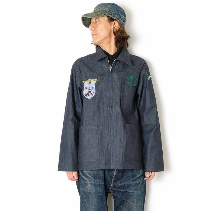 TAILOR TOYO - Late 1950s Style Blue Denim Okinawa Jumper - CHIBANA ARCHER'S - TT15881