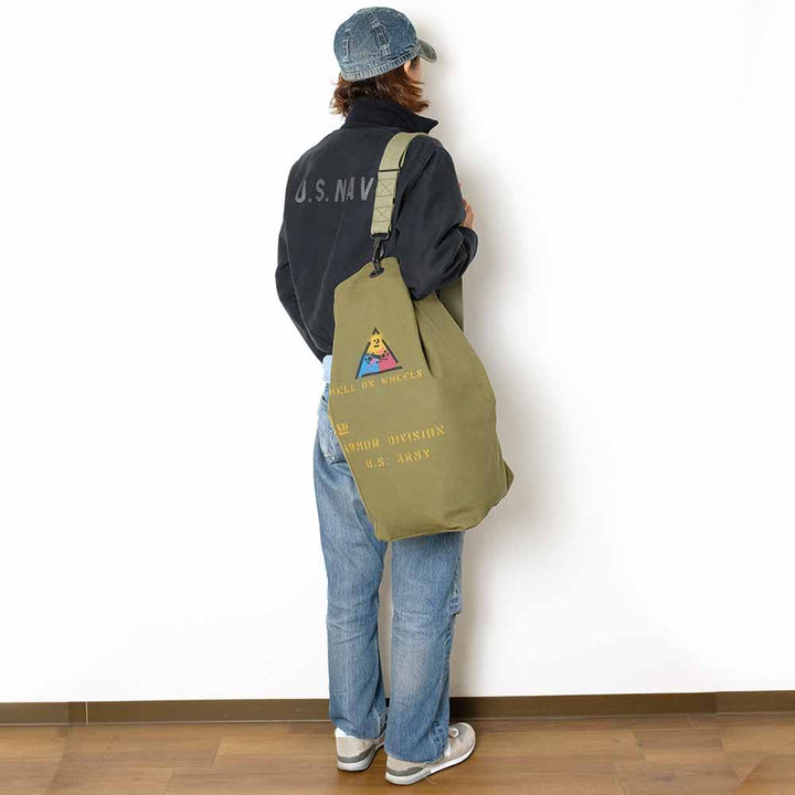BUZZ RICKSON'S - U.S.ARMY BAG, DUFFEL STENCIL MODEL - BR02865