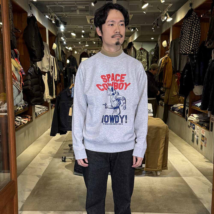 BARNS - Super Heavy Weight Sweatshirt - SPACE COWBOY - BR-26101