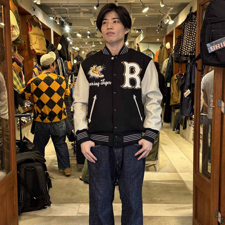 WHITESVILLE - 30oz. WOOL MELTON AWARD JACKET - ROARING TIGER - WV15785-119