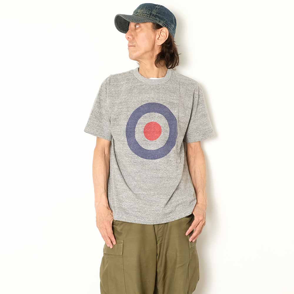 BARNS - TSURIAMI CREW NECK S/S T-SHIRT - TARGET MARK - BR-26184