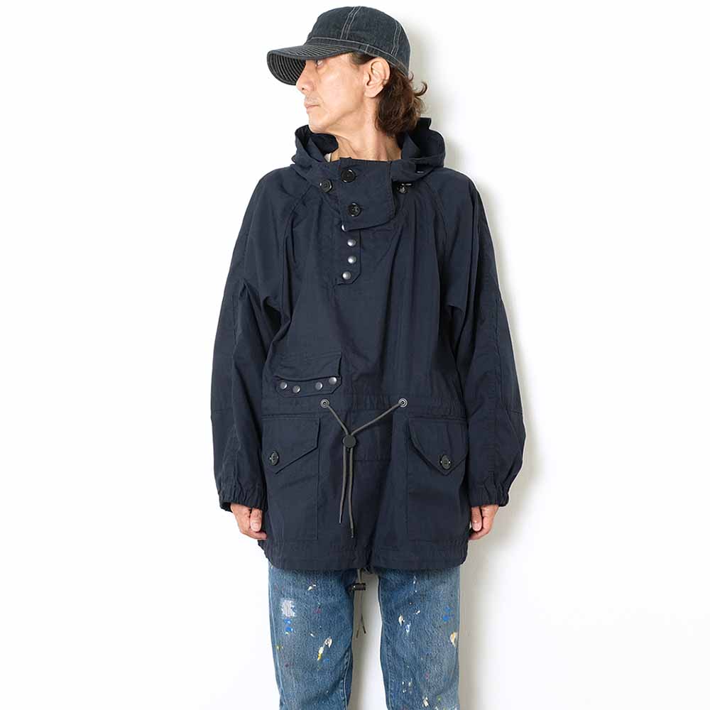 Sewing Chop O'alls - ROYAL NAVY SMOCK PARKA - SC233L02