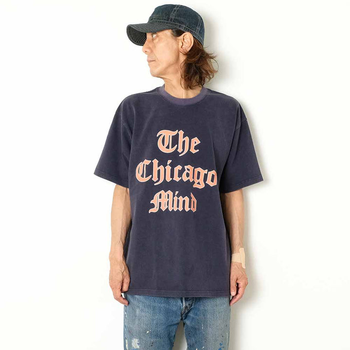 UNIVERSAL OVERALL - CHEMCIAL WASH - PRINT TEE - OLD ENGLISH LOGO - U2523210