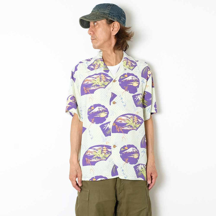 SUN SURF - S/S RAYON HAWAIIAN SHIRT - JAPANESE TRADITION - SS39418
