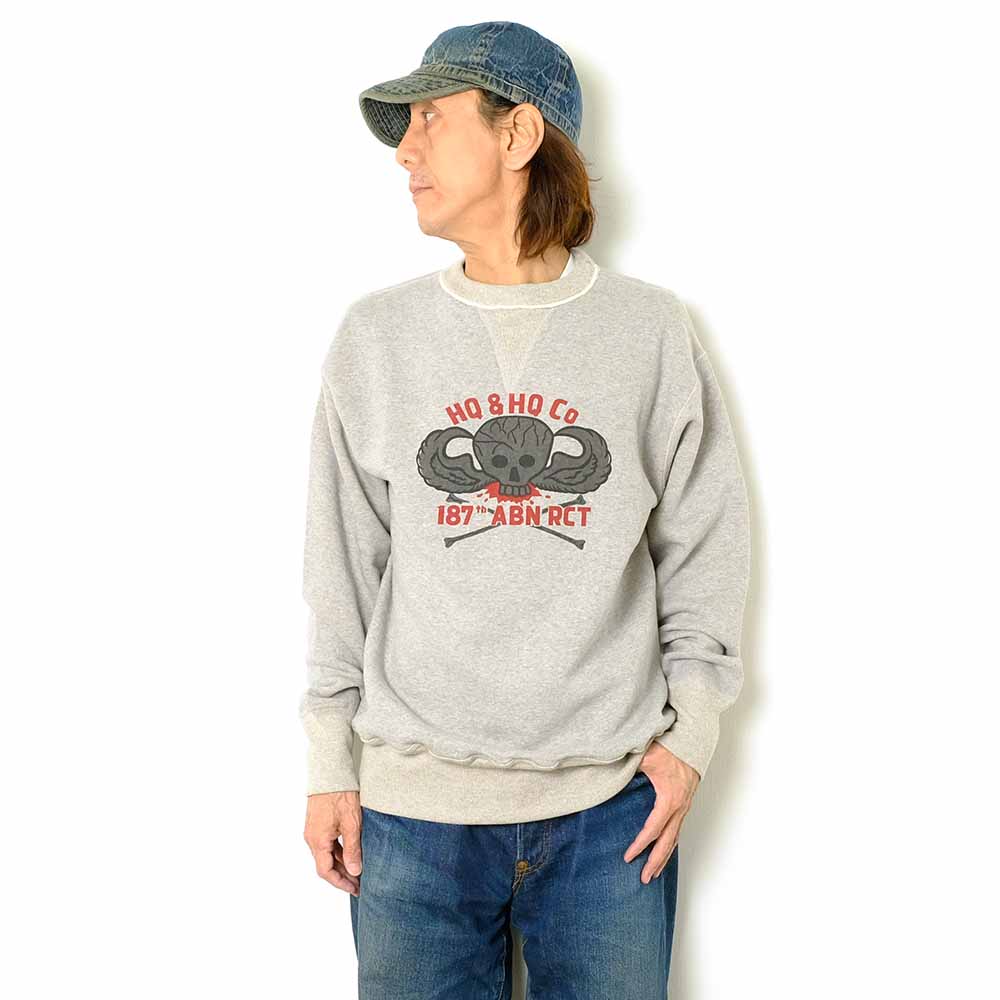 WAREHOUSE - Lot.401 - SET IN SLEEVE SWEAT - HQ & HQ CO - 401HQ-24