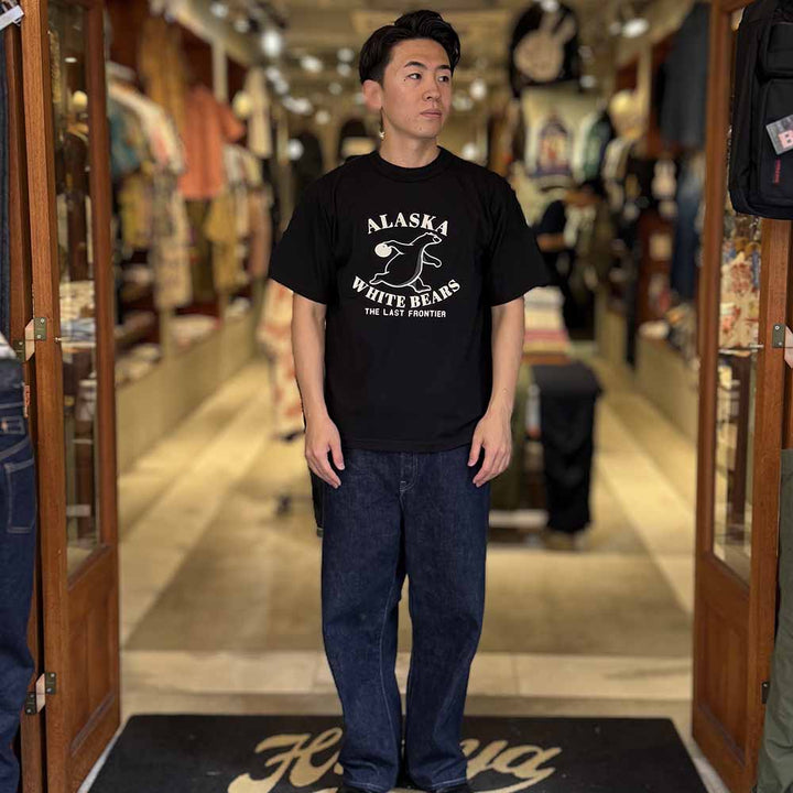 BARNS - STANDARD - Tough Neck - S/S Print T-shirt - ALASKA - BR-25282