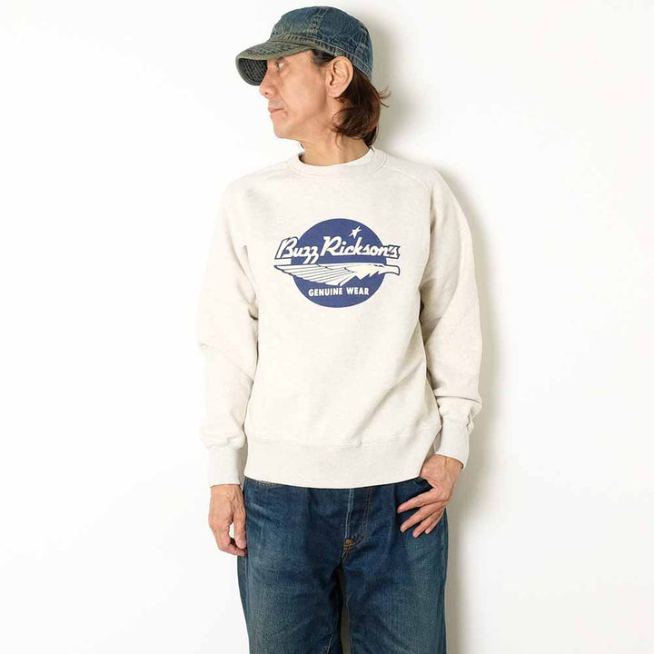 BUZZ RICKSON'S - FREEDOM SLEEVE SWEATSHIRT - BUZZ RICKSON'S - BR69507