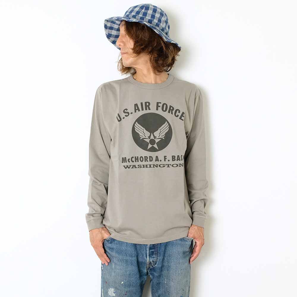 BUZZ RICKSON'S - L/S T-SHIRT - U.S. AIR FORCE - BR69626