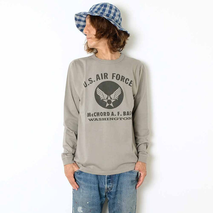 BUZZ RICKSON'S - L/S T-SHIRT - U.S. AIR FORCE - BR69626
