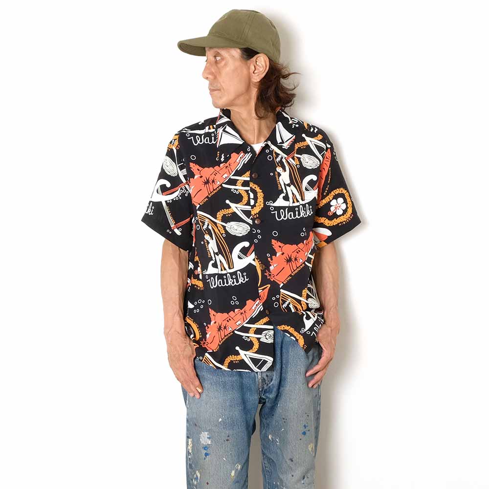 SUN SURF - KEONI OF HAWAII - WAIKIKI SAND - by JOHN MEIGS - SS39741