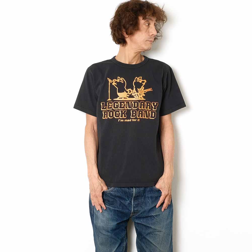 STUDIO D’ARTISAN - US COTTON PRINT T-SHIRT - LEGENDARY - 8144B