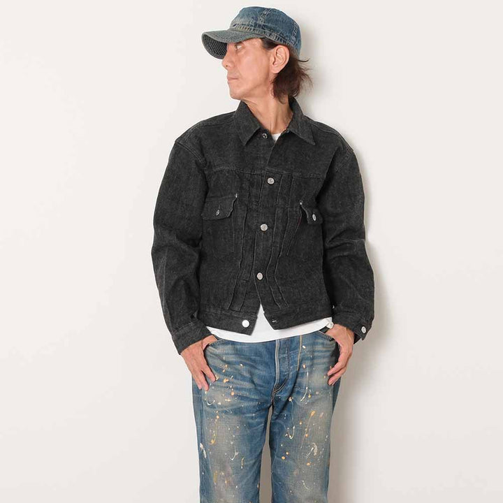 REMI RELIEF - 13oz 1954XX DENIM 2nd JKT BLACK - RN31393071