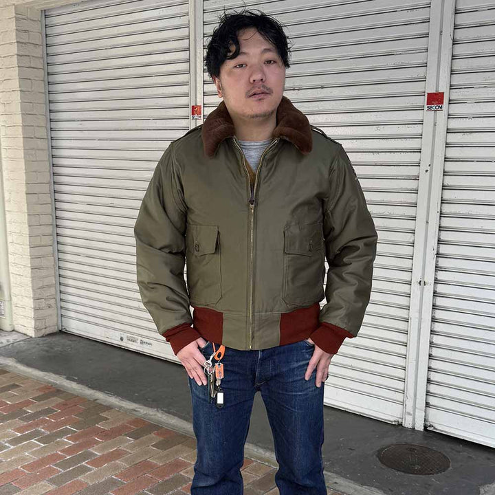 Buzz Rickson's - B-10 - RED RIB VERSION - SUPERIOR TOGS CO., INC. - BR15745