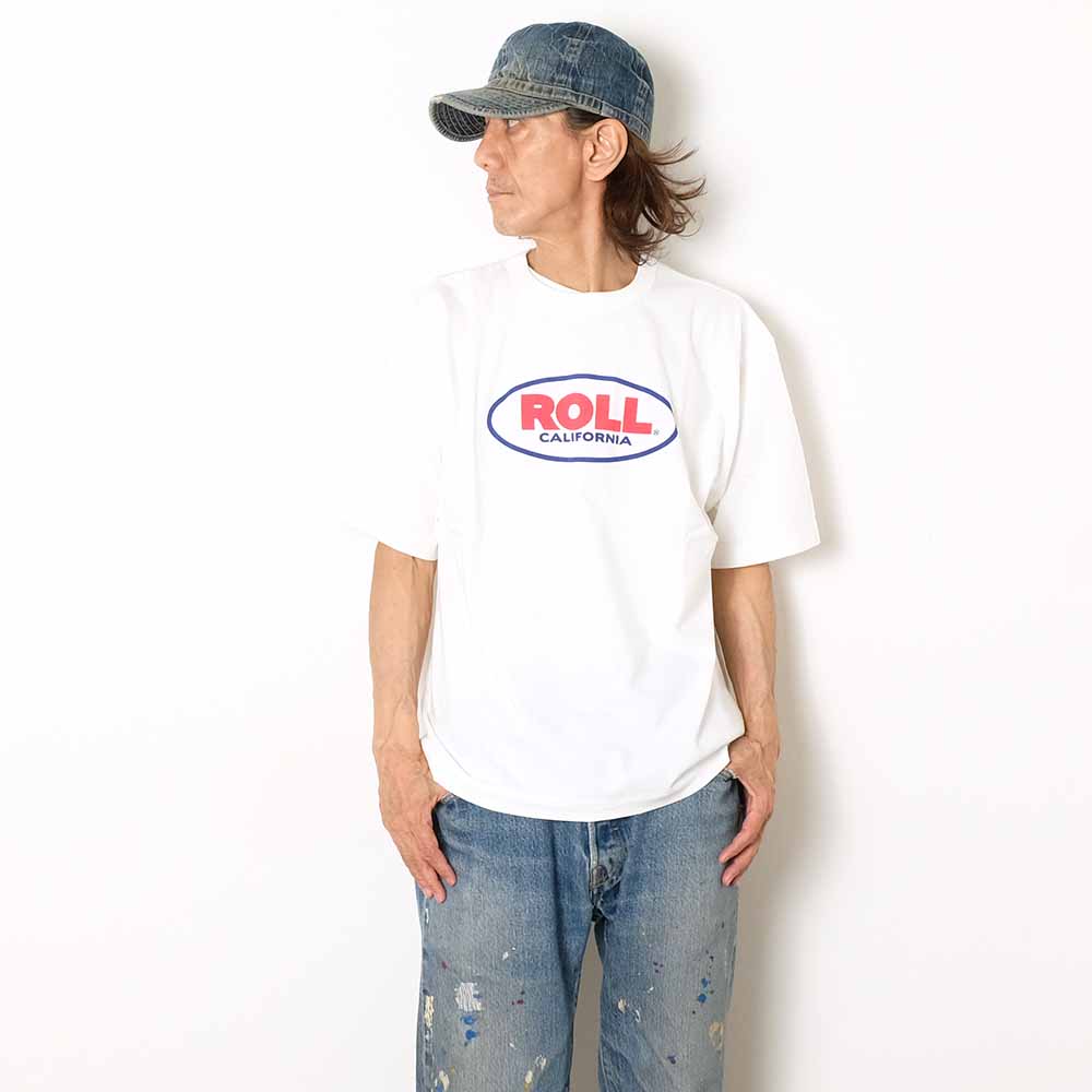 BARNS - 20/- JPN Standard S/S Print T-shirt - ROLL CALIFORNIA - BR-26270