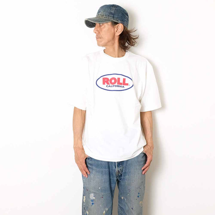 BARNS - 20/- JPN Standard S/S Print T-shirt - ROLL CALIFORNIA - BR-26270