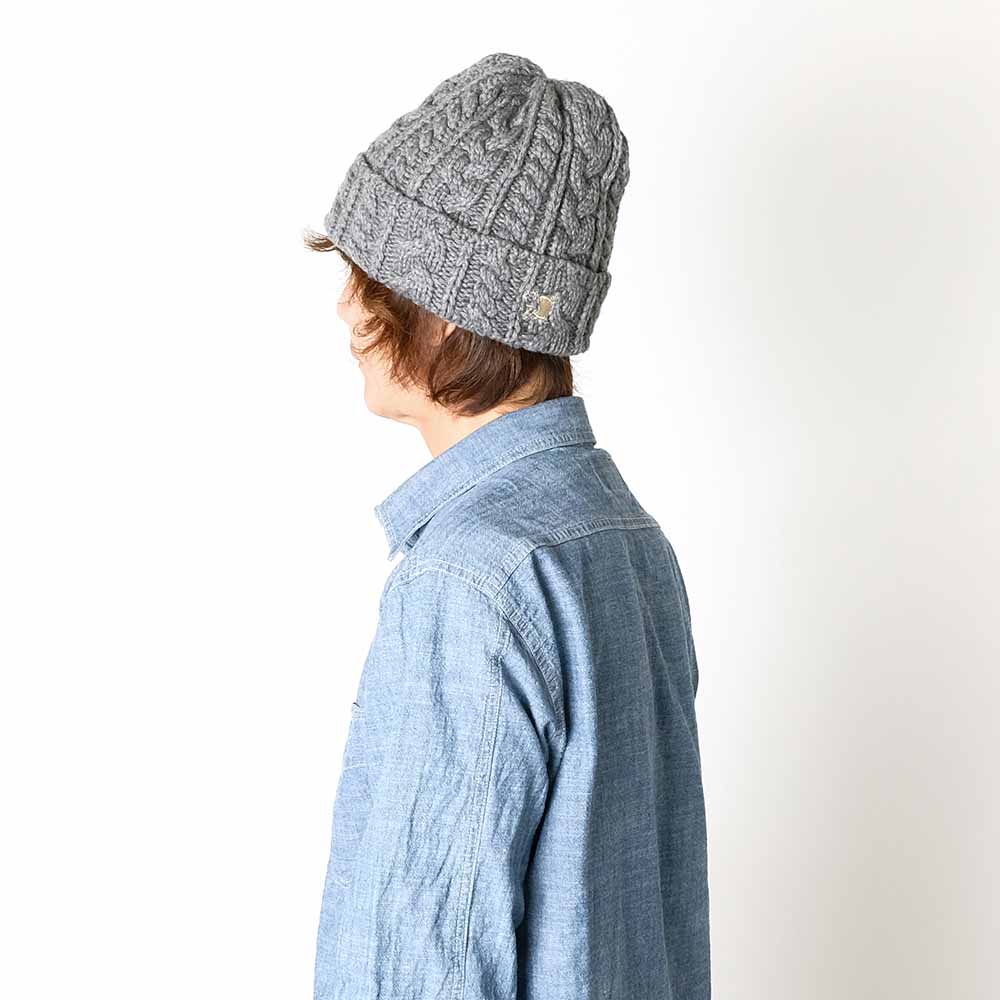 STUDIO D’ARTISAN - WOOL KNIT CAP - 7562