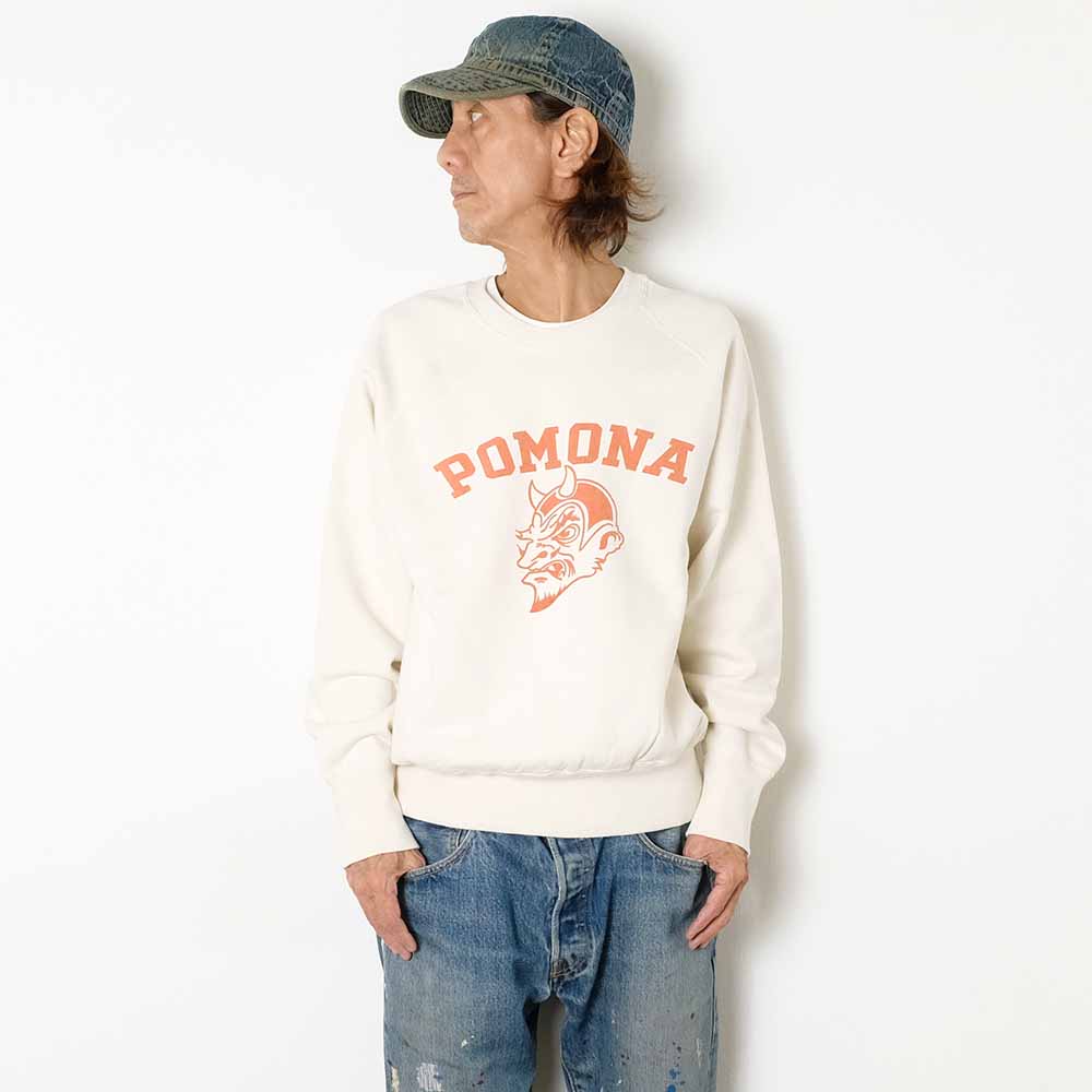 WAREHOUSE - 2ND HAND SERIES Lot.461 CREW SWEAT - POMONA - 461POM-25