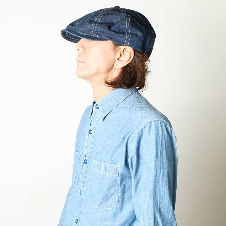 Mr.FATMAN - LUCKY DAN DENIM CASQUETTE - 5231005