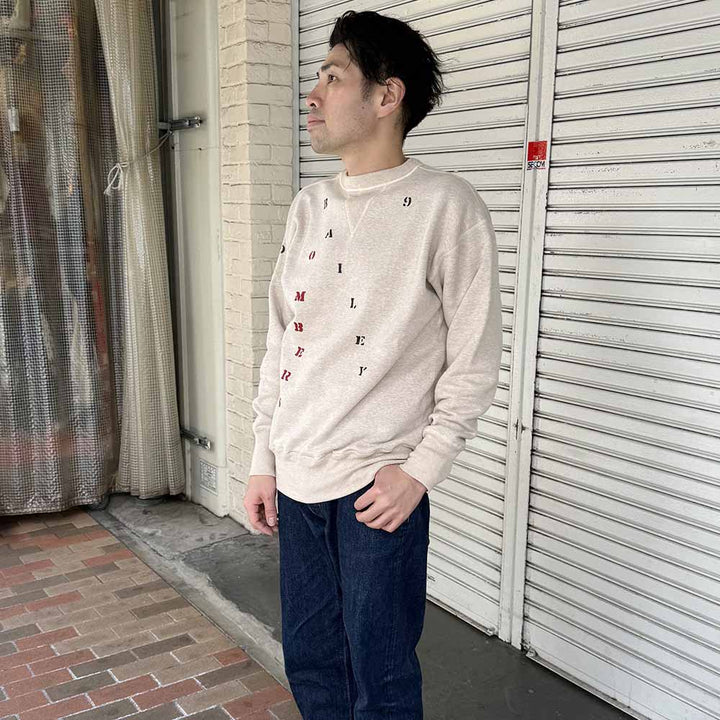 WAREHOUSE - Lot.401 - SET IN SLEEVE SWEAT - BAILEY - 401BAI-25