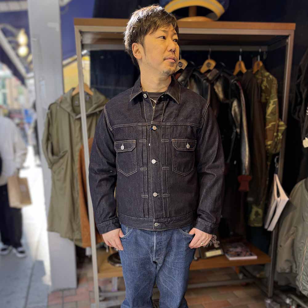 MOMOTARO JEANS - #002 DENIM JACKET - 11oz - MXGJ1008 – HINOYA