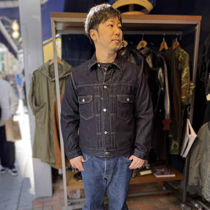 MOMOTARO JEANS - #002 DENIM JACKET - 11oz - MXGJ1008