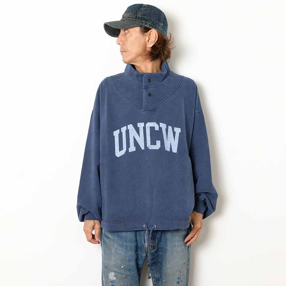 REMI RELIEF - SP Processing Wide Silhouette Stand Neck Sweatshirt - UNCW - RN29373196