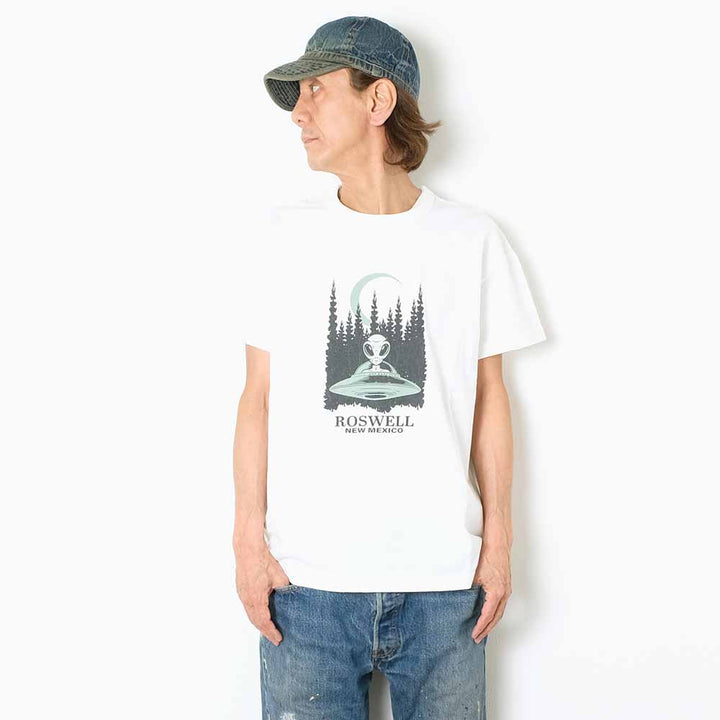 BARNS - 14/- G.O.A.T S/S T-shirt - ROSWELL - BR-25174