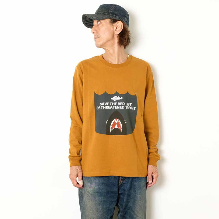 BARNS - HOT SHOT L/S T-Shirt - SAVE THE RED LIST - BR-25422