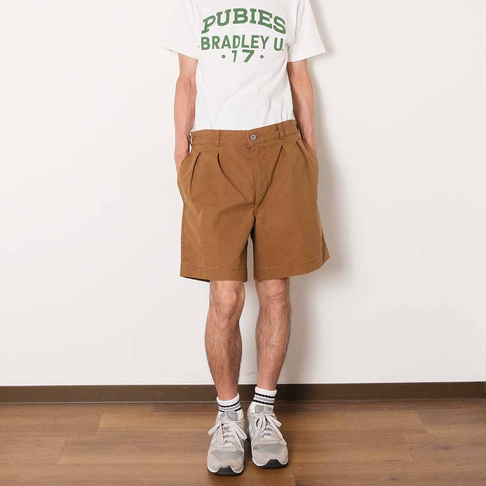 BIG JOHN - WILD DUCK CANVAS SHORTS - M7014RC
