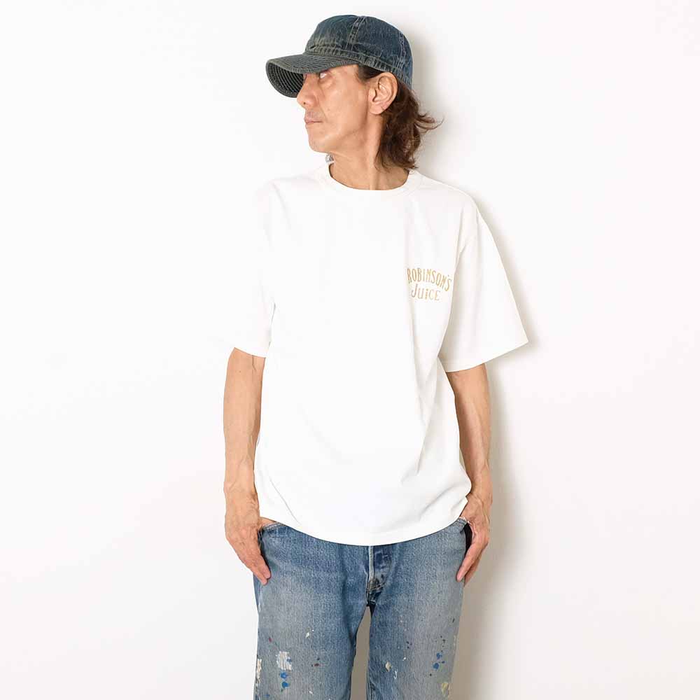 BARNS - TOUGH NECK S/S PRINT T-SHIRT - ROBINSON'S JUICE - BR-26260