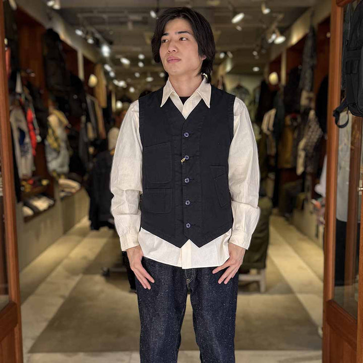 Soundman - Working Waist Coat - Marcy - Cotton Drill - M376-999Y