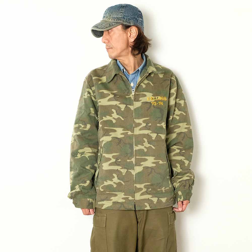 BUZZ RICKSON'S - TOUR JACKET ERDL CAMO - U.S. MARINE CORPS 3rd MAR. DIV. 3rd TKS. BN - BR15889