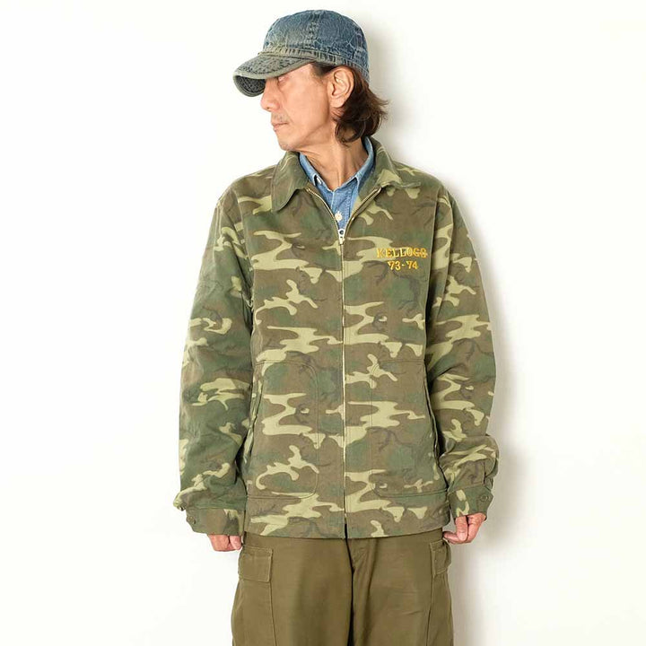 BUZZ RICKSON'S - TOUR JACKET ERDL CAMO - U.S. MARINE CORPS 3rd MAR. DIV. 3rd TKS. BN - BR15889