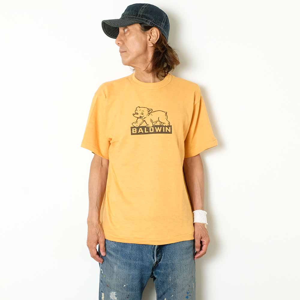 WAREHOUSE - Lot 4601 - S/S T-SHIRT - BALDWIN - 4601BAL-25