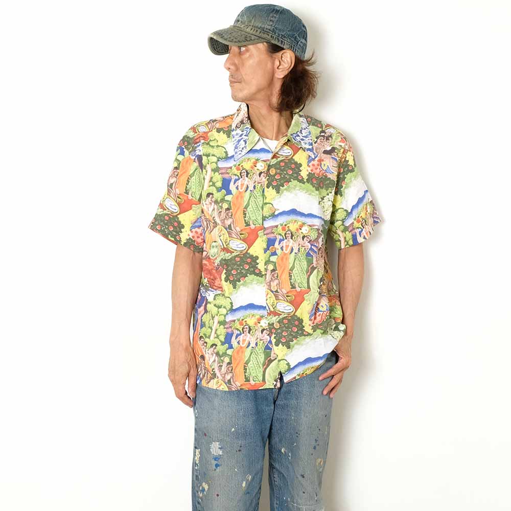SUN SURF - SPECIAL EDITION - ORIGINAL MATSON MENU DESIGN by EUGENE SAVAGE - SHORT SLEEVE - SS39678