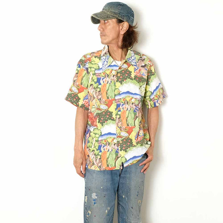SUN SURF - SPECIAL EDITION - ORIGINAL MATSON MENU DESIGN by EUGENE SAVAGE - SHORT SLEEVE - SS39678