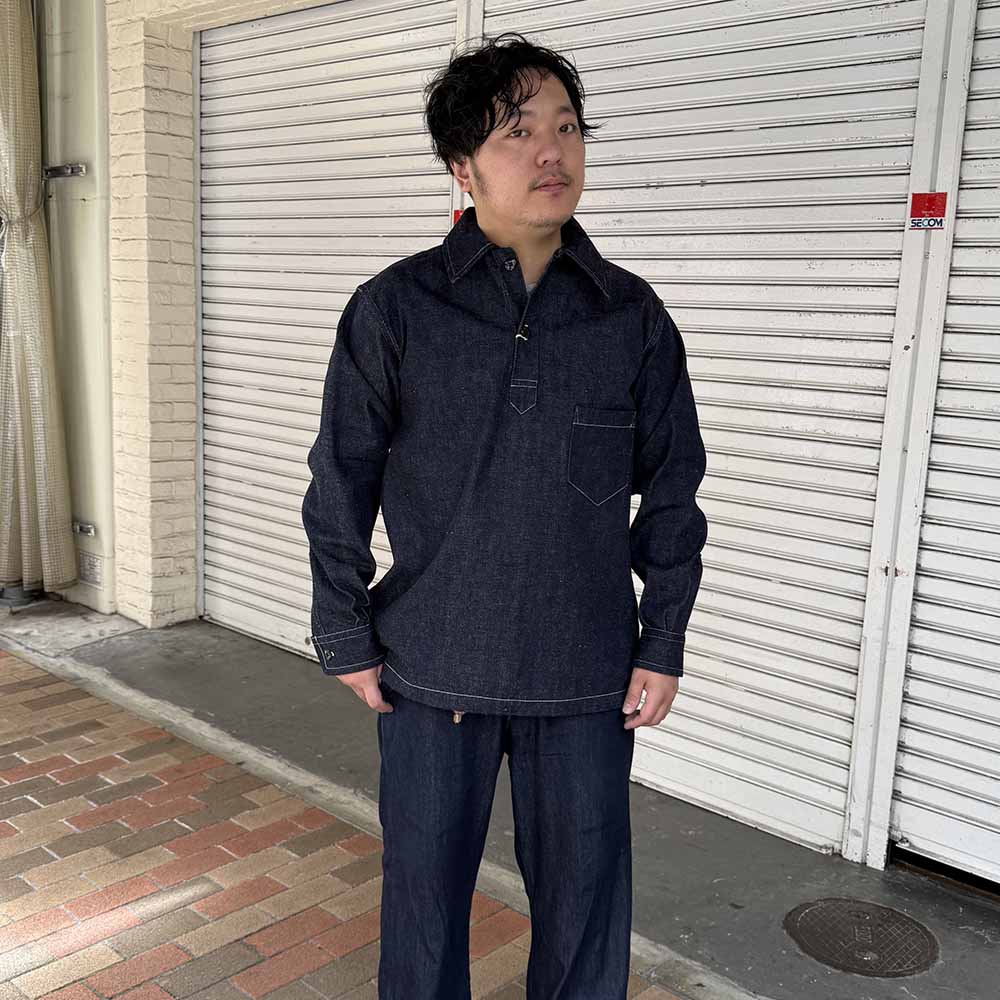 WAREHOUSE - 1930's WPA ONE POCKET PULLOVER SHIRTS - 3063-25